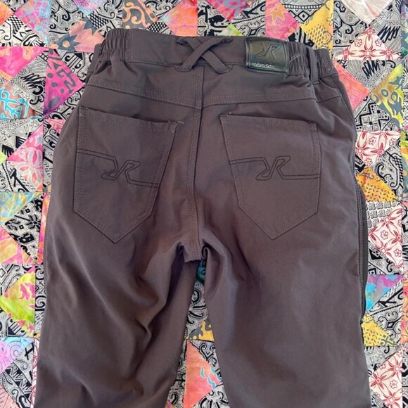 Revolution Race Rvrc Adrenaline Outdoor Jeans Women Grey Pants Trousers Size S - Picture 8 of 8